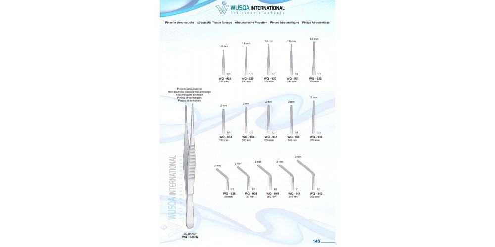 Atraumatic Tissue Forceps